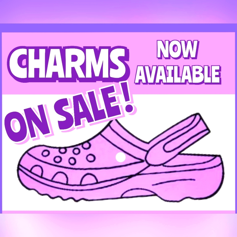 6/$15 Variety Croc Charms - SEE ALL PHOTOS!!!